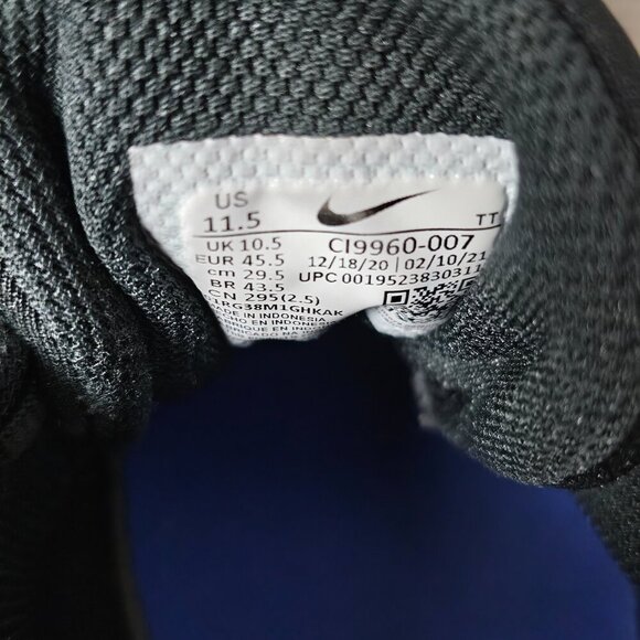 Nike Flex Experience Run 10 Men\'s Running Sneaker Shoes Black Midnight Navy 11.5 main image 6